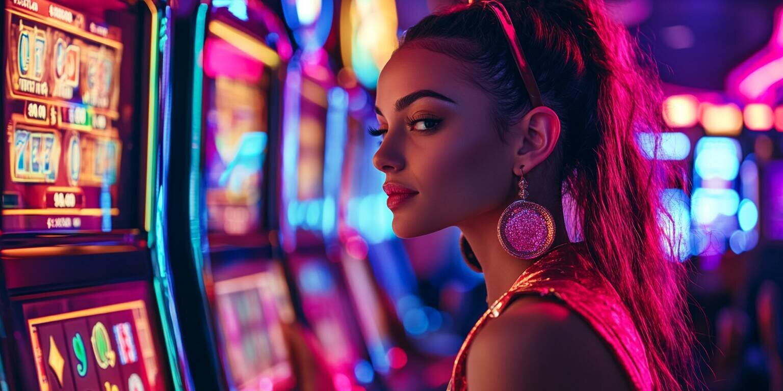 Casino Guide with a Young Woman