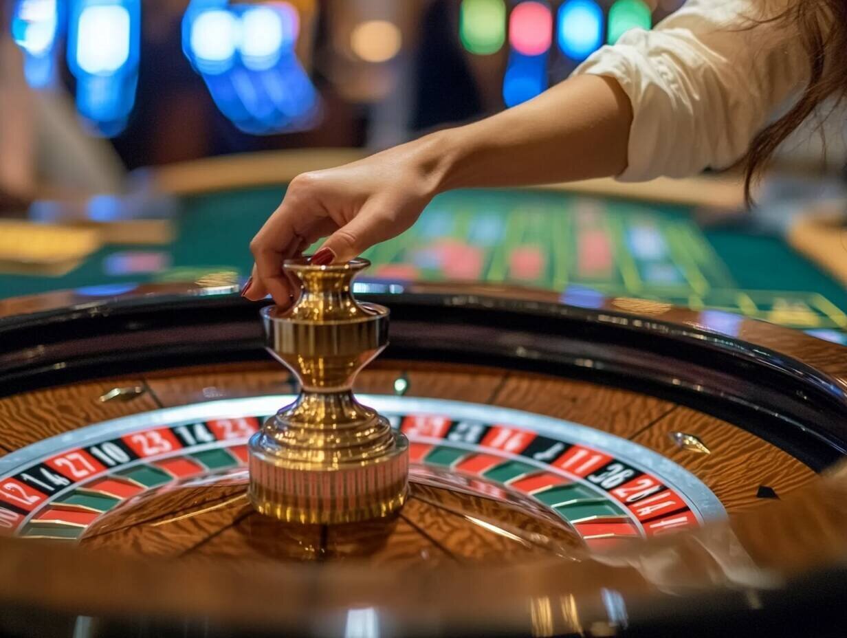 Roulette tables at Nojor 88